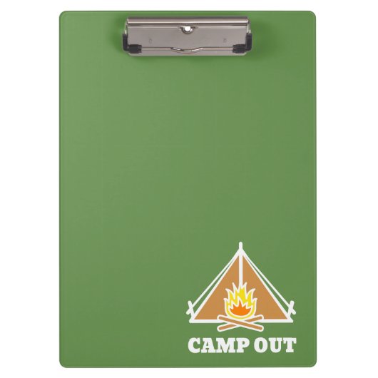 Camp out klembord (Voorkant)