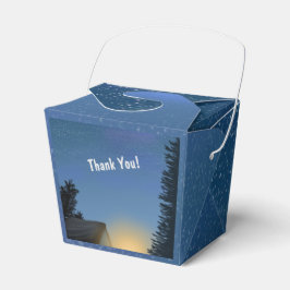 Camp Out Sterrennacht Bedankdoosjes