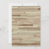 Camp out Tent Invitation Birthday Camp out Boy Kaart (Achterkant)