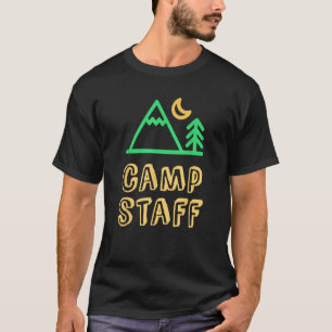 CAMP PERSONEEL Campground Crew Counselor Direc T-shirt