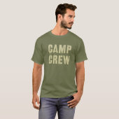 CAMP-personeel dienst zomerreces T-shirt (Voorkant volledig)