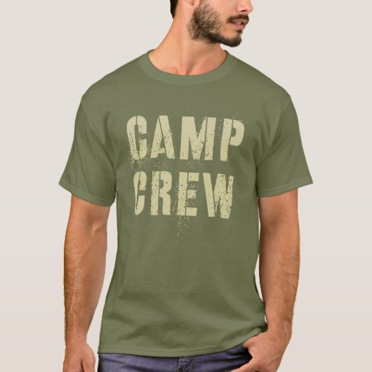  CAMP-personeel dienst zomerreces T-shirt (Voorkant)