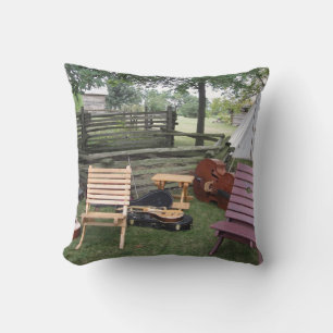 Camp Pillow van de muzikant - dubbelzijdig Kussen