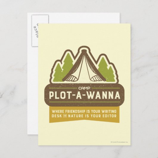 Camp Plot-A-Wanna Briefkaart (Voorkant / Achterkant)