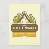 Camp Plot-A-Wanna Briefkaart (Voorkant)