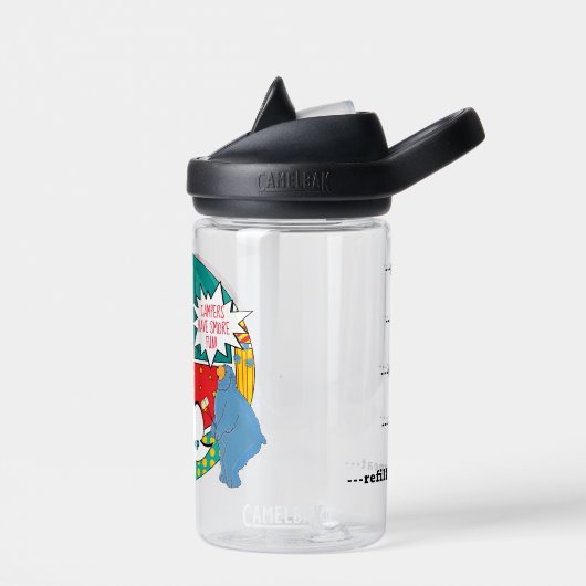 Camp Pop Art Waterfles (Links)