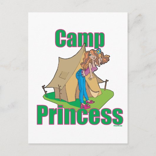 CAMP-Princess Briefkaart (Voorkant)