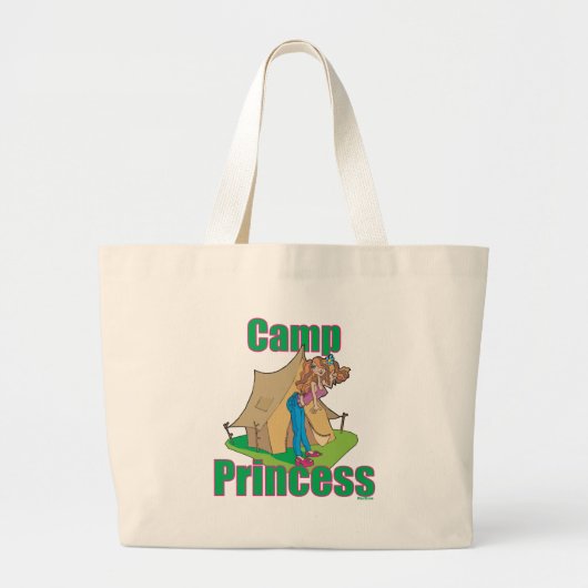 CAMP-Princess Grote Tote Bag (Voorkant)