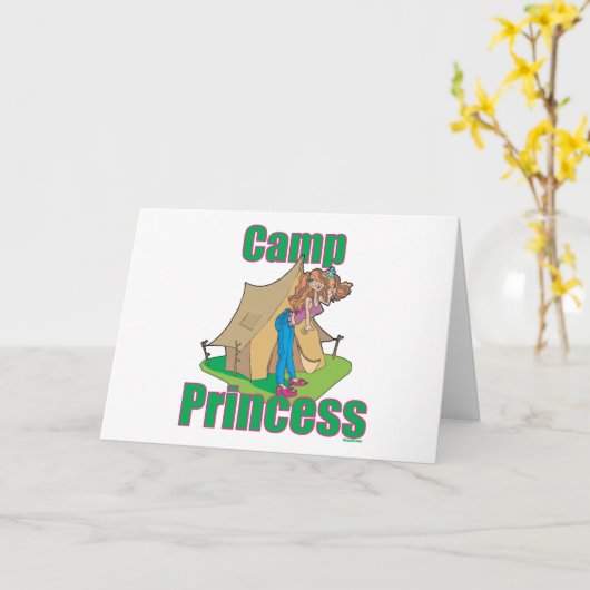 CAMP-prinses Kaart (Gele Bloem)