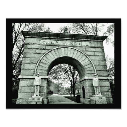 Camp Randall Arch Foto Afdruk (Voorkant)
