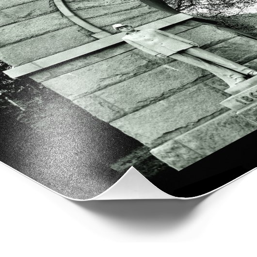 Camp Randall Arch Foto Afdruk (Hoek)