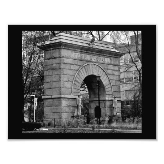 Camp Randall Arch Foto Afdruk (Voorkant)