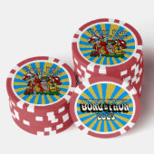 Camp Red Dragon 2025 B.A.T. Poker Chips (Opstapeling)