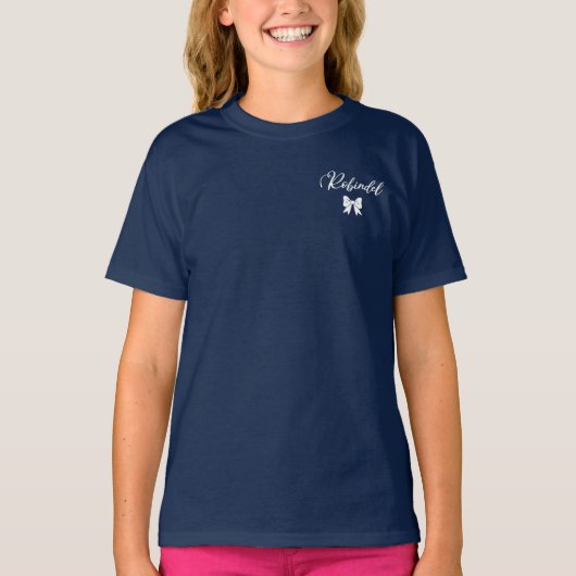 Camp Robindel Bow Design T-shirt (Voorkant)