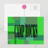 Camp Rocks Camouflage Briefkaart (Voorkant / Achterkant)