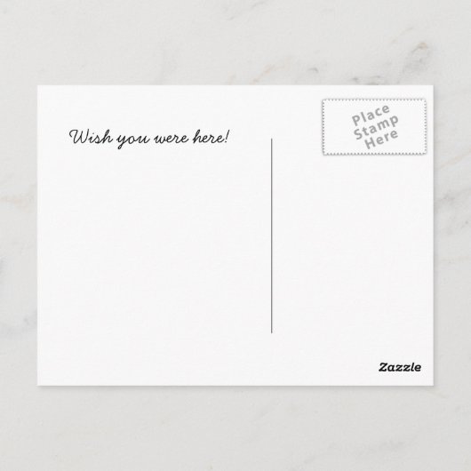 Camp Running Cow - Postcard Briefkaart (Achterkant)