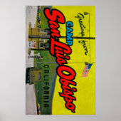 Camp San Luis Obispo, Californië Poster (Voorkant)