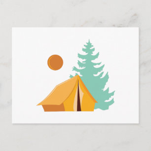 Camp Scene Briefkaart