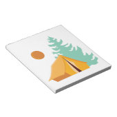 Camp Scene Notitieblok (Schuin)