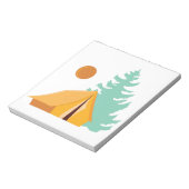 Camp Scene Notitieblok (Linkerzijde)