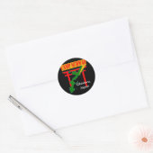 Camp Schwab, Nago, Okinawa, Japan Ronde Sticker (Envelop)