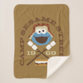 Camp Sesame Street 1969 Sherpa Deken (Voorkant)