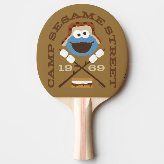 Camp Sesame Street 1969 Tafeltennisbatje (Voorkant)