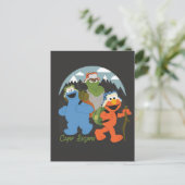 Camp Sesamstraat EST. 1969 Briefkaart (Staand voorkant)