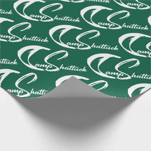 Camp Shattuck - Groenboek Cadeaupapier (Hoek)