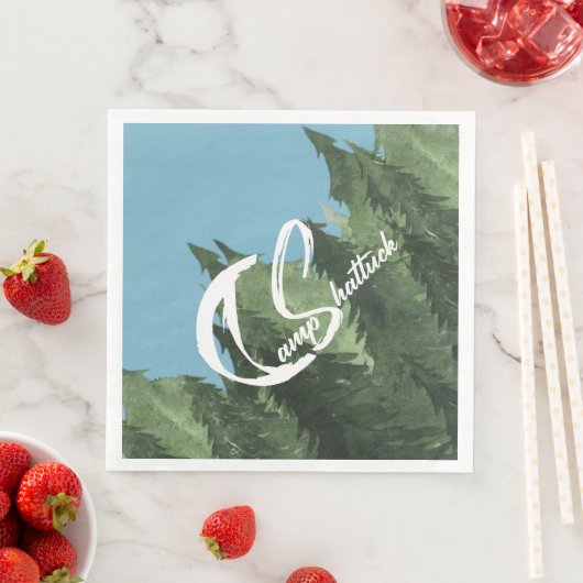 Camp Shattuck - Papieren servetten (Insitu)