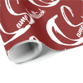 Camp Shattuck - rood inpakpapier (Rol Hoek)