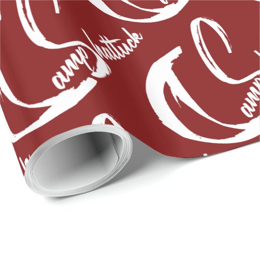 Camp Shattuck - rood inpakpapier (Rol Hoek)