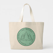 Camp Shattuck - Stamp Canvas tas (Achterkant)