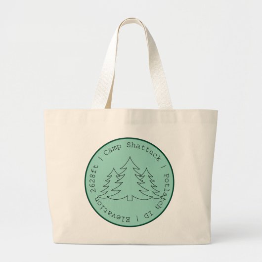Camp Shattuck - Stamp Canvas tas (Voorkant)