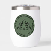 Camp Shattuck - Stamp Logo - Korte Tumbler (Voorkant)