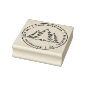 Camp Shattuck - Stamp Logo - Rubber Stamp Rubberstempel (Stempel)