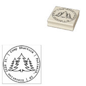 Camp Shattuck - Stamp Logo - Rubber Stamp Rubberstempel (Gestempeld)