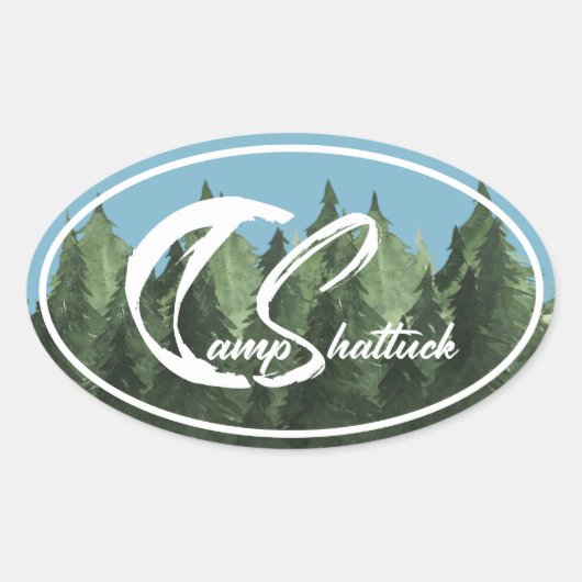 Camp Shattuck - Sticker (Voorkant)