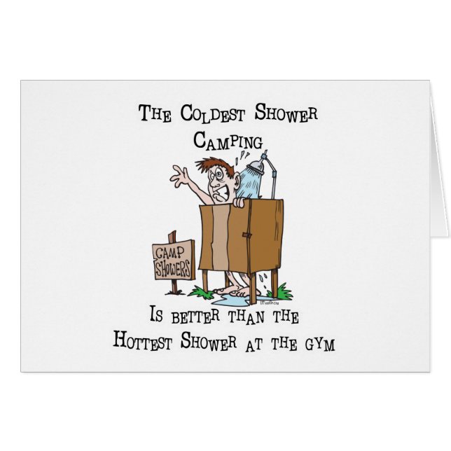 Camp Shower (Voorkant Horizontaal)