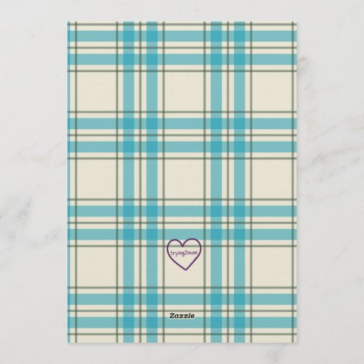 Camp & Sign Birthday Kaart (Achterkant)