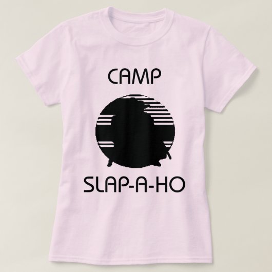 Camp Slap-A-Ho T-shirt (Design voorkant)