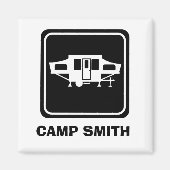 Camp Smith Camper Magnet (Voorkant)