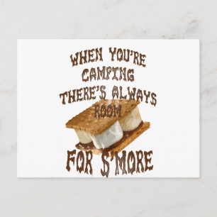 Camp Smores Briefkaart