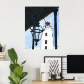 Camp St. Light House Poster (Thuiskantoor)