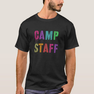 CAMP STAFF Summer Campground Host Bemanner Counsel T-shirt