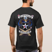 Camp Stanley Cannon Cocker Shirt in Black (Achterkant)