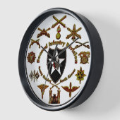 Camp Stanley wandklok (Hoek)