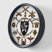 Camp Stanley wandklok (Hoek)