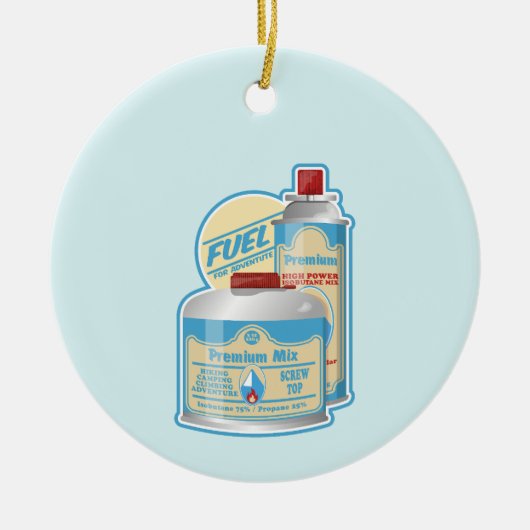 Camp Stove gasflessen Propaan Butaan Keramisch Ornament (Voorkant)