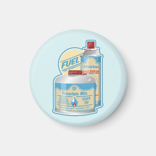 Camp Stove gasflessen Propaan Butaan Magneet (Voorkant)